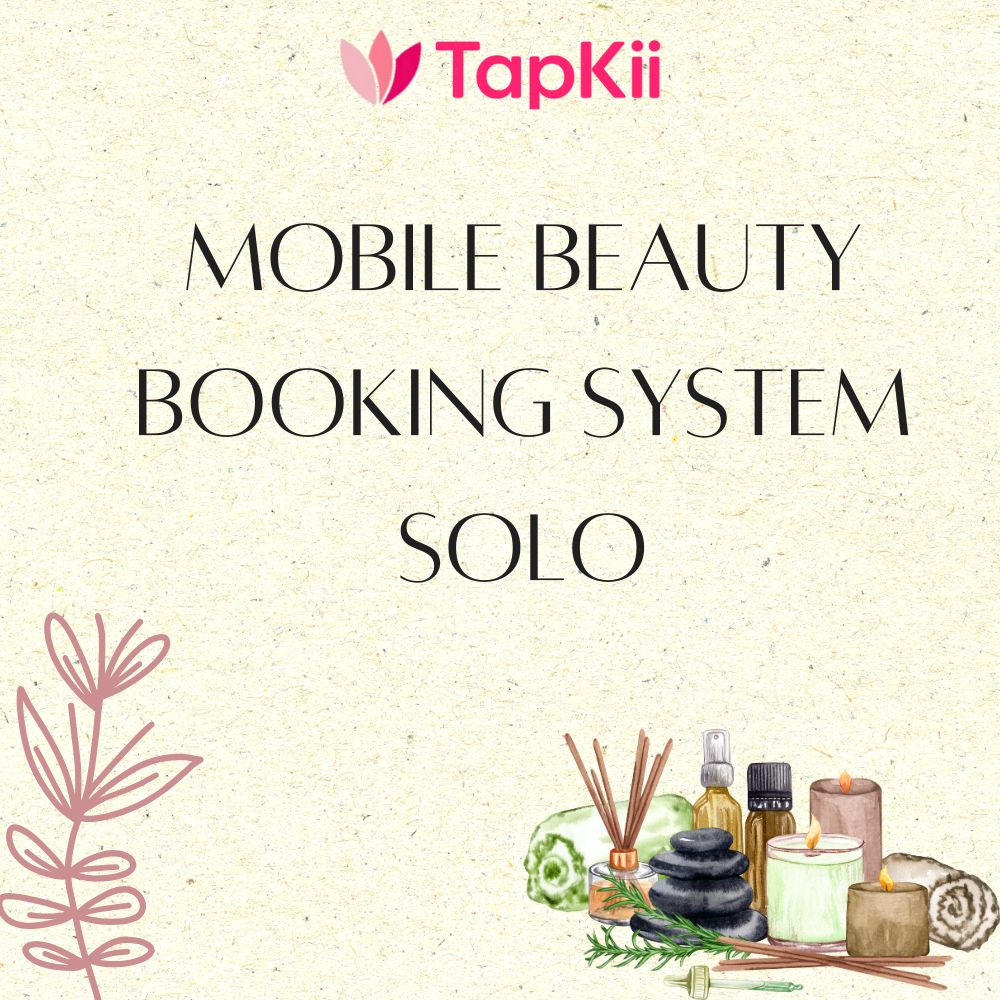 Mobile beauty booking system solo