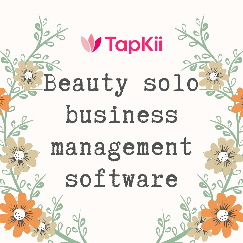 Beauty solo business management software