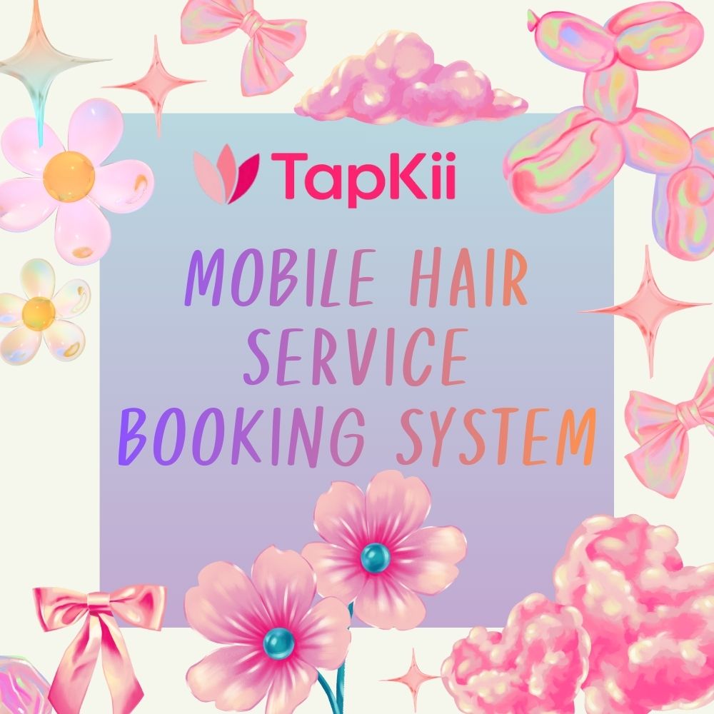 Mobile hair service booking system